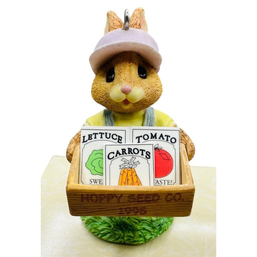 Hallmark Keepsake Hoppy Seed Easter Series 1995 Ornament Vintage w/ Box